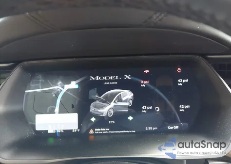 2019 Tesla Model X 100D/75D/Long Range из США, поврежденный, VIN 5YJXCAE22KF189485